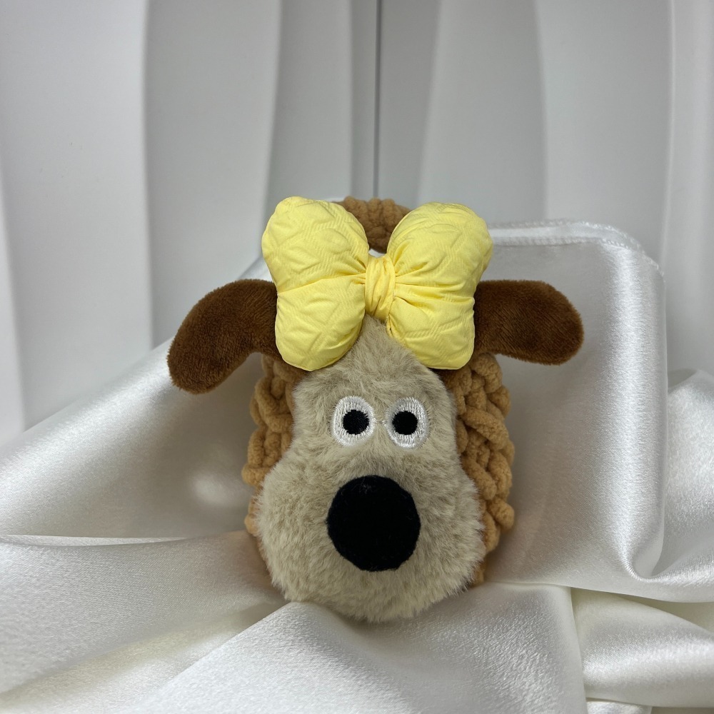 ||董飾 純銀飾品 || 針織可愛耳機包-細節圖9