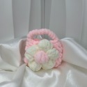 ||董飾 純銀飾品|| 花花針織耳機包-規格圖6