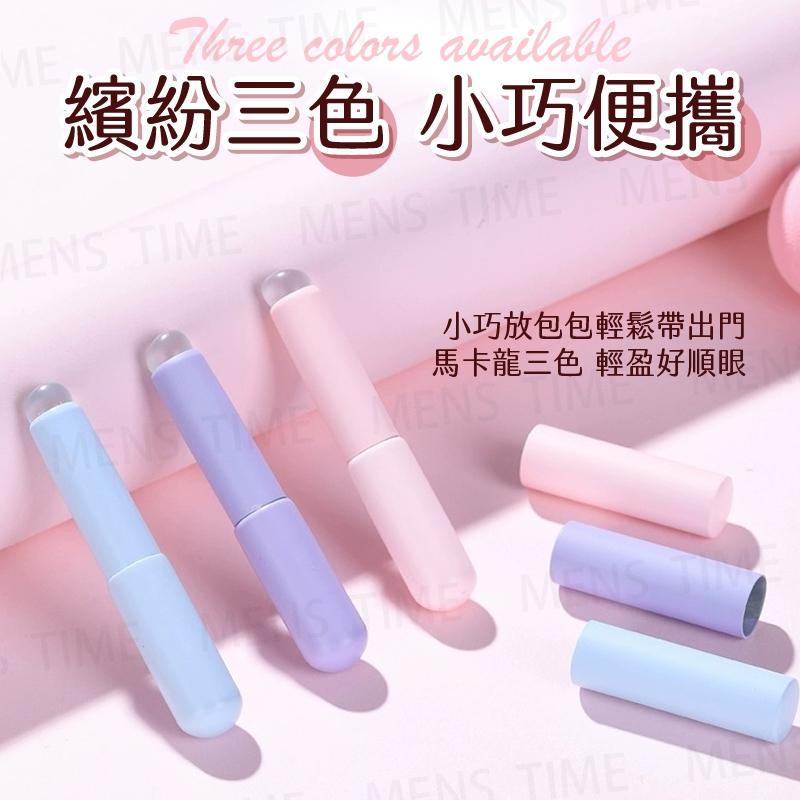 【台灣現貨⚜️指腹般Q彈 均勻暈染】唇刷 化妝刷 遮瑕刷 矽膠唇刷 美妝 美妝刷 化妝刷具 口紅刷 唇刷筆 唇膜刷 圓頭-細節圖9