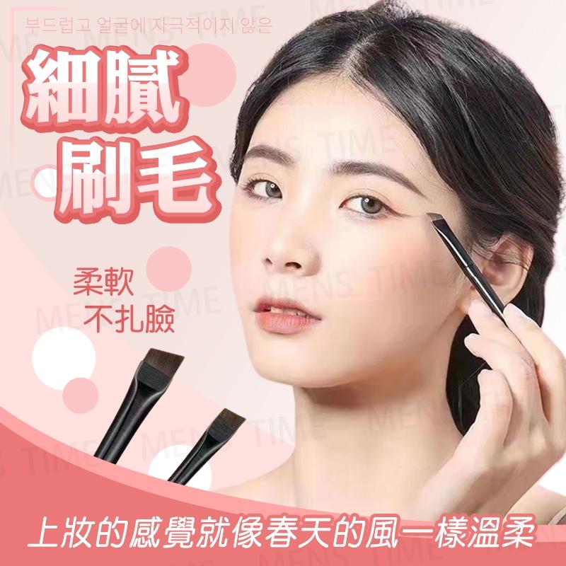 【台灣現貨⚜️一筆勾勒 刷具一應具全】刀鋒刷 化妝刷 眼影刷 眼線刷 眉刷 鐮刀刷 眼影 刷具 眼線 臥蠶 鐮刀眼線刷-細節圖9