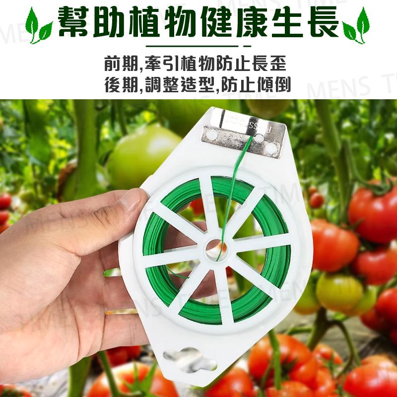 【台灣現貨⚜️自帶切割器 園藝扎帶】魔帶 鐵絲 花藝鐵絲 電線收納 鐵絲線 包塑鐵絲 扎帶 魔帶 鐵絲 鐵絲束帶 園藝-細節圖4