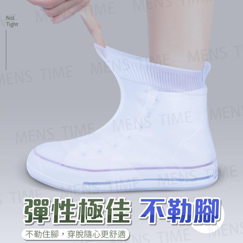 【台灣現貨⚜️彈力矽膠 雨天穿搭】雨鞋套 鞋套 雨鞋套高筒 防水鞋套 鞋套防水 防雨鞋套 矽膠鞋套 鞋套雨鞋套 矽膠雨鞋-細節圖2