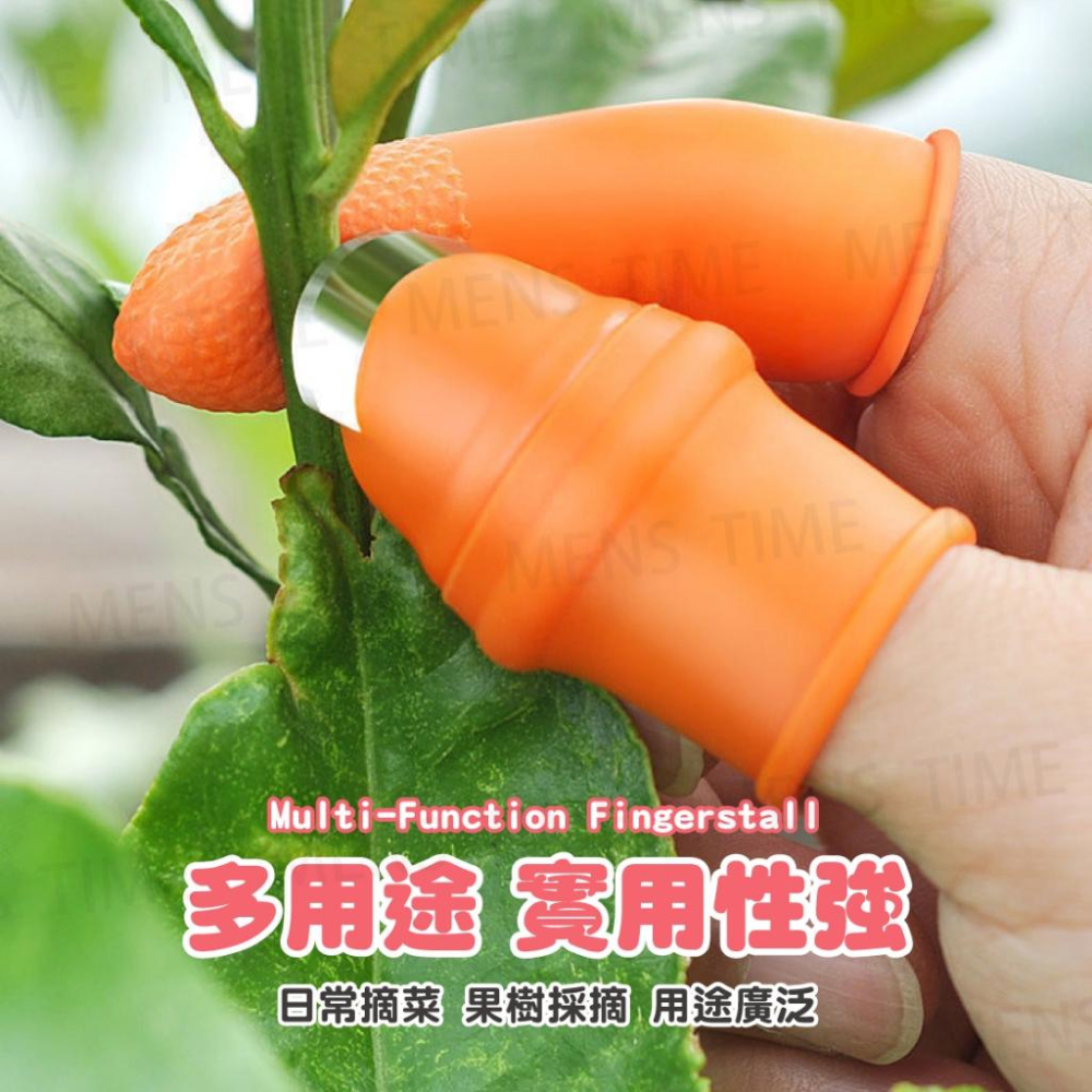 【台灣現貨⚜️不鏽鋼刀頭 安全無毒】拇指刀 園藝 切菜神器 切菜器 切菜 園藝工具 園藝器具 摘菜拇指刀 鐵指甲 摘菜-細節圖3