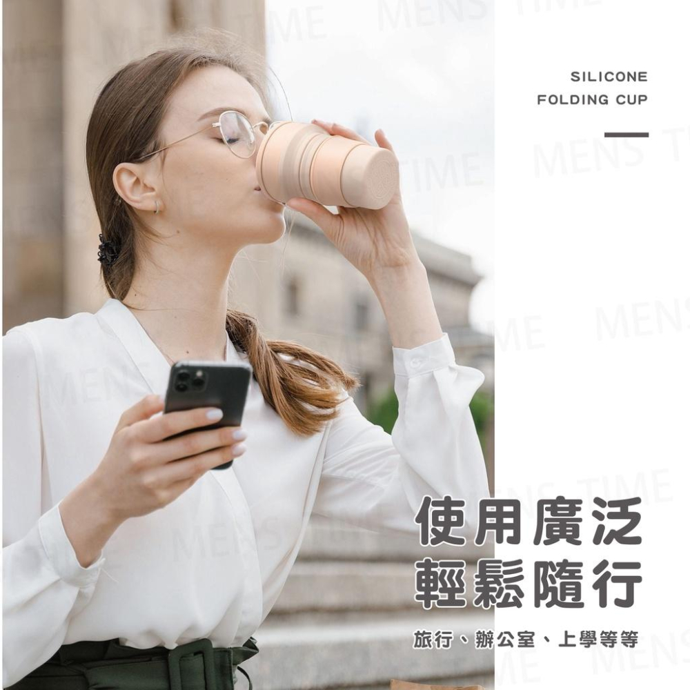 【台灣現貨⚜️食品級矽膠 耐摔耐高溫】折疊杯 摺疊杯 矽膠摺疊杯 矽膠杯 矽膠折疊杯 隨行杯 吸管杯 環保杯 折疊咖啡杯-細節圖7