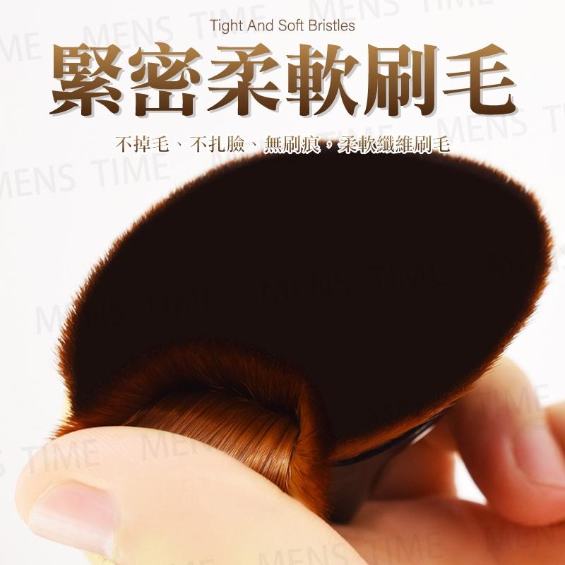 【台灣現貨⚜️上妝快 不吃粉 無留痕】粉底刷 55號 無痕粉底刷 粉底液刷 底妝刷 化妝刷 平頭粉底刷-細節圖3