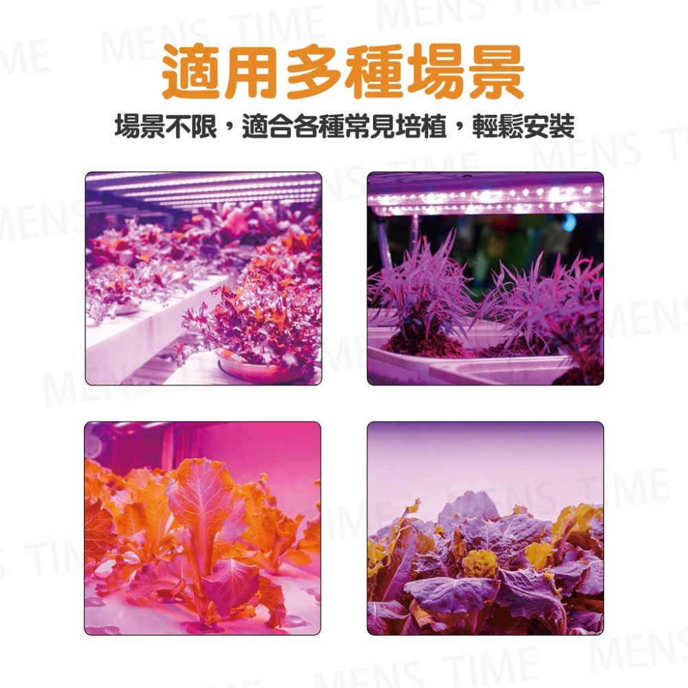 【台灣現貨⚜️防水防漏電 自由剪裁】植物燈帶 植物燈 植物生長燈 led 植物燈 植物燈全光譜 多肉植物燈 USB供電-細節圖9