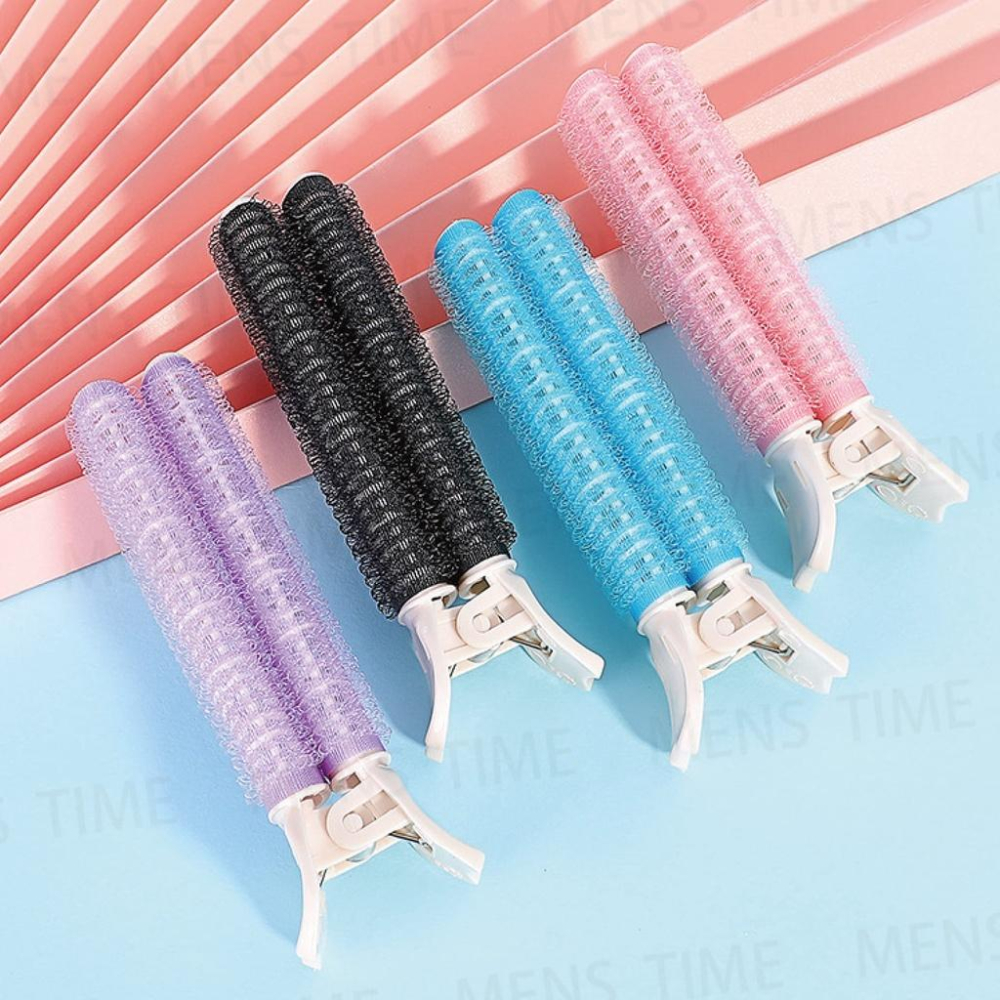 【台灣現貨⚜️一物四用 蓬鬆不傷髮】瀏海髮捲 瀏海夾 髮根蓬鬆夾 髮捲 捲髮器 造型髮夾 蓬鬆夾 髮夾 髮根夾 髮捲夾-細節圖8