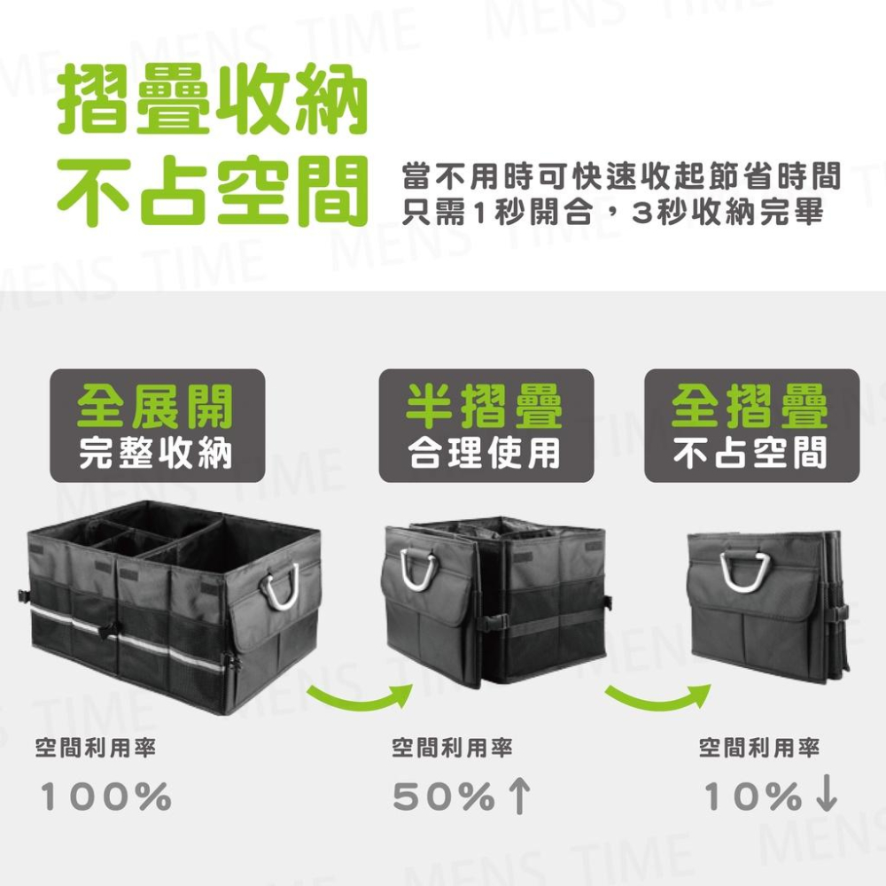 【台灣現貨⚜️3秒快速組裝 大容量收納】汽車收納箱 後車箱收納 露營收納箱 汽車收納 車用收納 汽車置物箱 車用收納箱-細節圖2