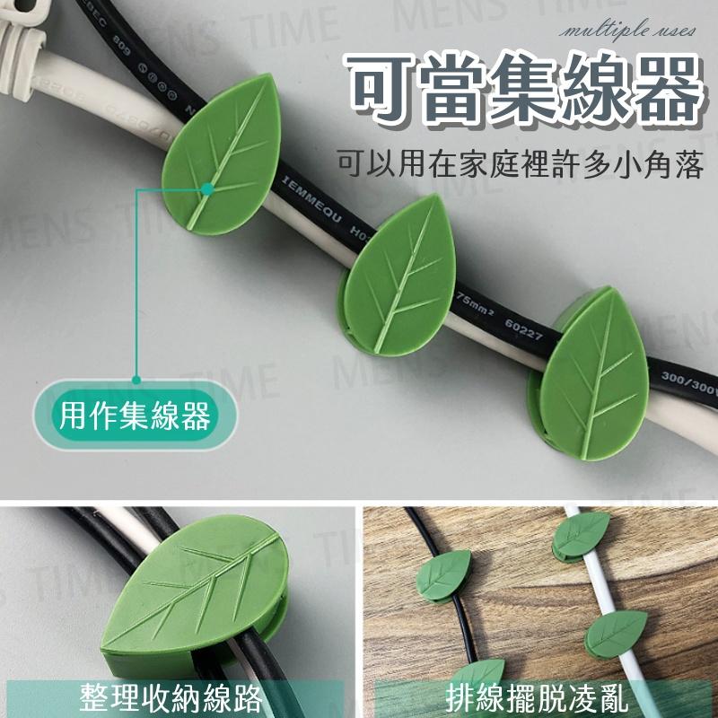 【台灣現貨⚜️免打孔 簡單安裝】藤蔓固定夾 爬藤植物固定器 園藝造景 植物固定器 樹葉造型-細節圖3