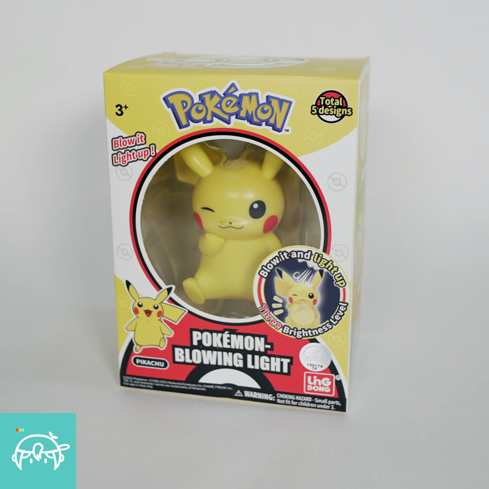 ✨台灣發貨✨ 寶可夢吹吹許願燈💖4款熱門寶可夢！伊布 皮卡丘 可達鴨 妙花種子☘ 寶可夢 神奇寶貝 寶可夢玩具-細節圖2