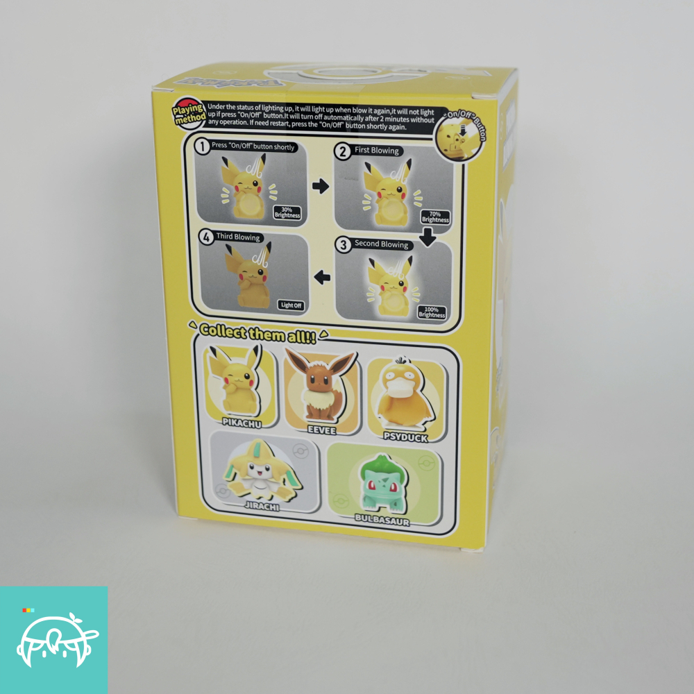 ✨台灣發貨✨ 寶可夢吹吹許願燈💖4款熱門寶可夢！伊布 皮卡丘 可達鴨 妙花種子☘ 寶可夢 神奇寶貝 寶可夢玩具-細節圖3