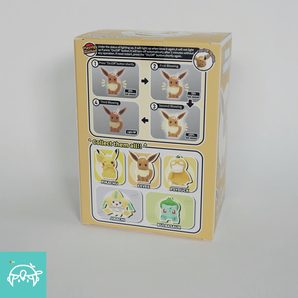✨台灣發貨✨ 寶可夢吹吹許願燈💖4款熱門寶可夢！伊布 皮卡丘 可達鴨 妙花種子☘ 寶可夢 神奇寶貝 寶可夢玩具-細節圖5