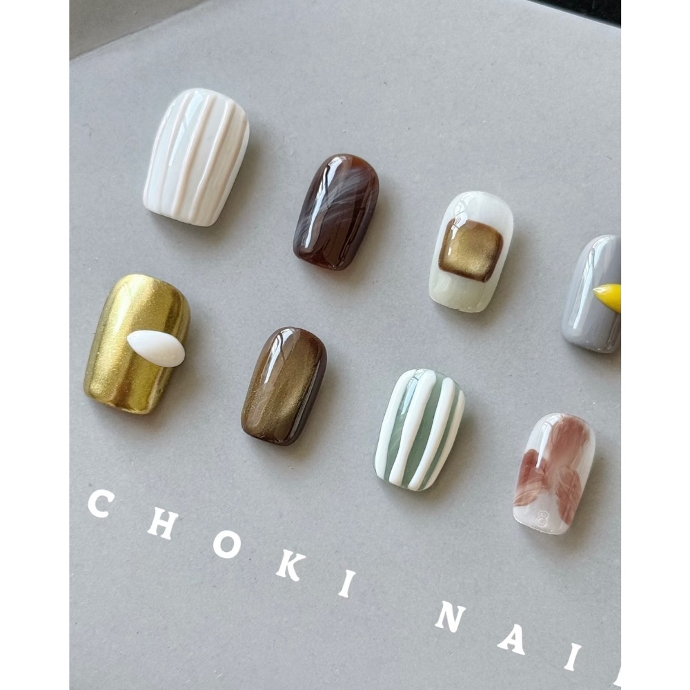 Choki【摩登藝術】穿戴甲 新短方-細節圖2