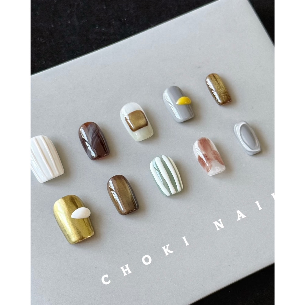 Choki【摩登藝術】穿戴甲 新短方-細節圖3
