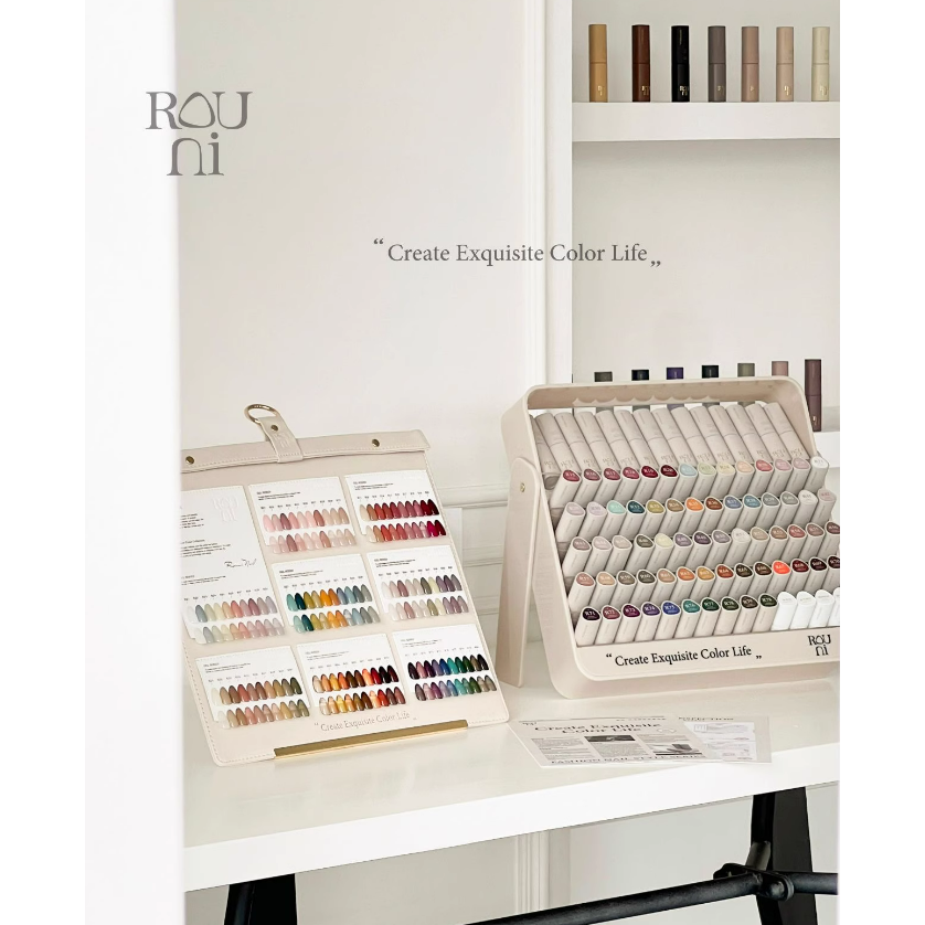 ROUNI柔倪 - 80色茶萃透色系列 / 甲油膠12ml-細節圖3