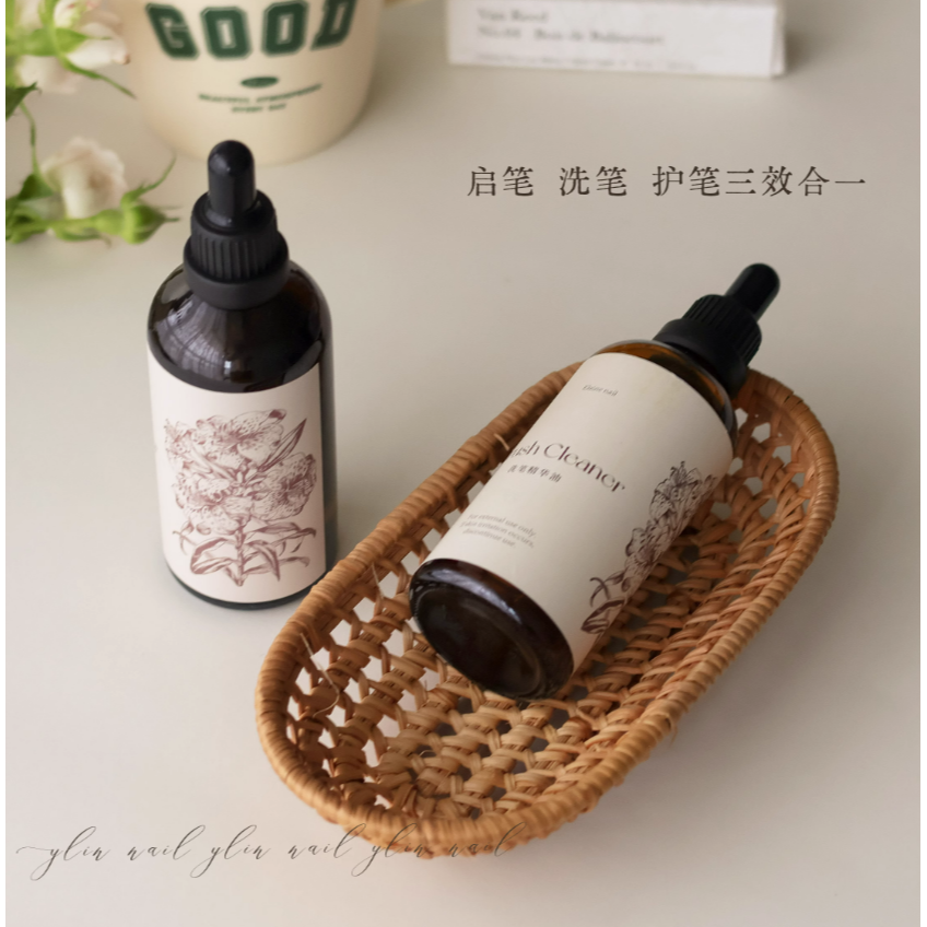 * YLIN * 洗筆精華油30ml & 100ml/養護不傷筆/溶解快不揮發/無色無味安全美甲專用-細節圖4