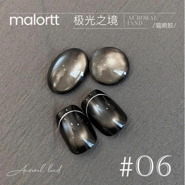 *麥鹿* 極光之境貓眼凝膠5g/ 黑珍珠缎光細膩玻璃珠貓眼-規格圖7