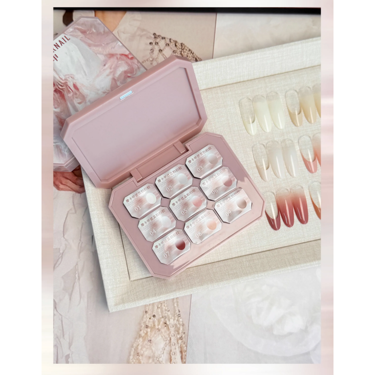 * MC * 摩卡甲美甲遮瑕拍拍膠 / 霧面遮瑕可酒精擦洗 / 漸變高飽和凝膠-細節圖10