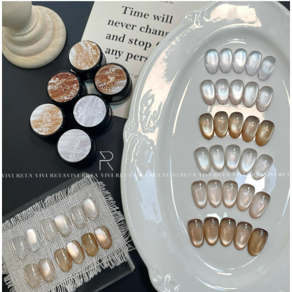 * RETA VIVI * 月光貓眼膠 2.5g & 5g / 清透顯白 / 百搭貓眼-細節圖2