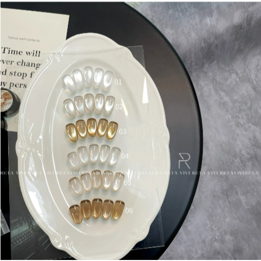 * RETA VIVI * 月光貓眼膠 2.5g & 5g / 清透顯白 / 百搭貓眼-細節圖3