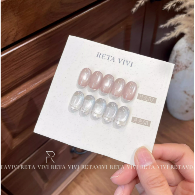 * RETA VIVI * 月光貓眼膠 2.5g & 5g / 清透顯白 / 百搭貓眼-細節圖8