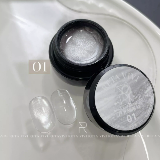 * RETA VIVI * 月光貓眼膠 2.5g & 5g / 清透顯白 / 百搭貓眼-規格圖8