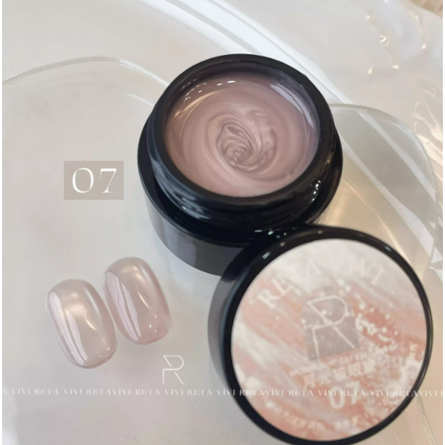 * RETA VIVI * 月光貓眼膠 2.5g & 5g / 清透顯白 / 百搭貓眼-規格圖8