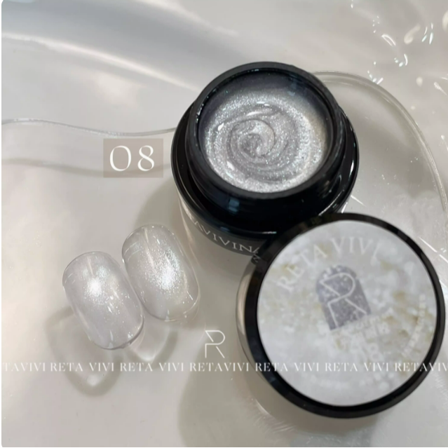 * RETA VIVI * 月光貓眼膠 2.5g & 5g / 清透顯白 / 百搭貓眼-規格圖8