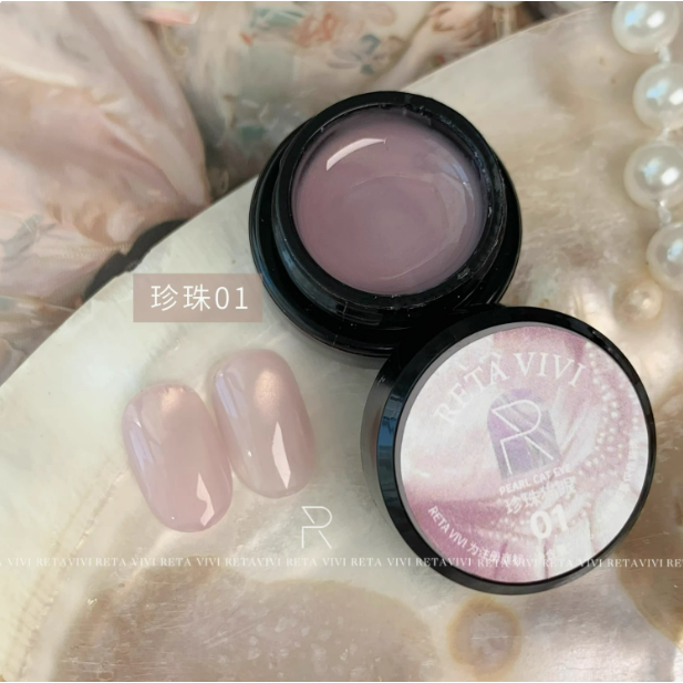 * ETA VIVI * 珍珠貓眼膠 2.5g & 5g /溫柔細膩百搭罐裝凝膠-規格圖6