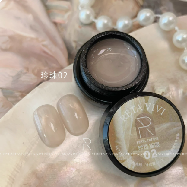 * ETA VIVI * 珍珠貓眼膠 2.5g & 5g /溫柔細膩百搭罐裝凝膠-規格圖6