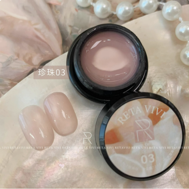 * ETA VIVI * 珍珠貓眼膠 2.5g & 5g /溫柔細膩百搭罐裝凝膠-規格圖6
