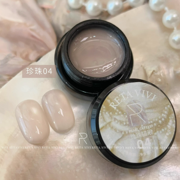 * ETA VIVI * 珍珠貓眼膠 2.5g & 5g /溫柔細膩百搭罐裝凝膠-規格圖6