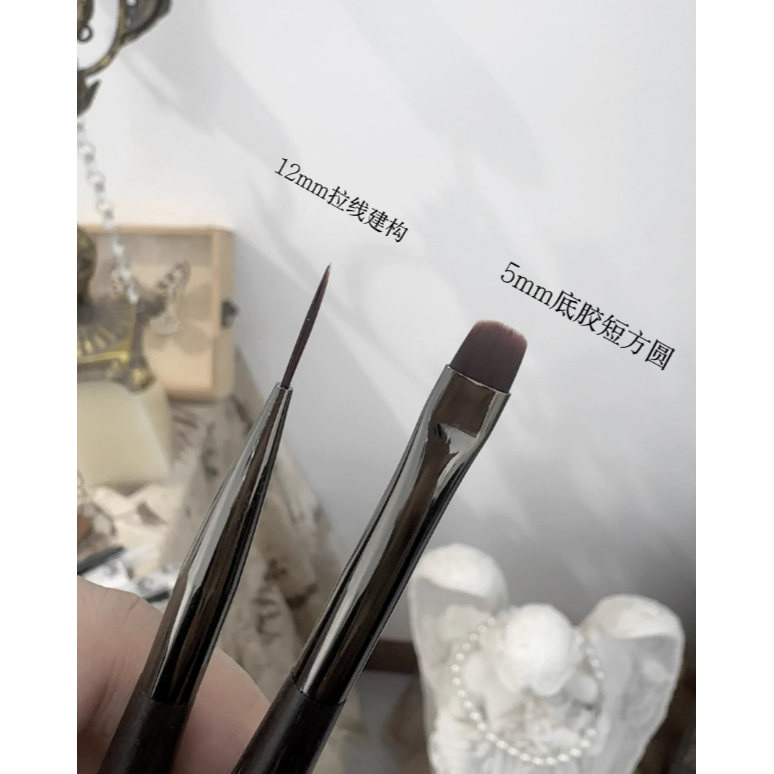 * FOXFINGER·豆湯 * 新款渡鴉系列 - 雙頭美甲筆 / 美甲工具-細節圖3