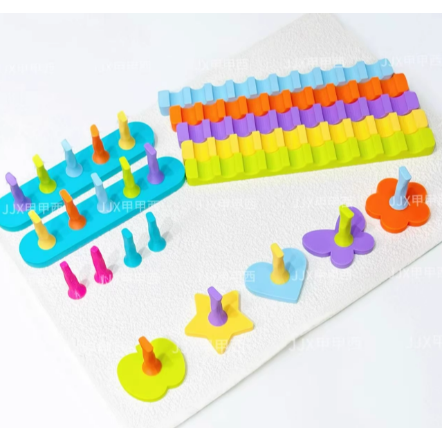 【甲甲西】美甲甲托筆架 .一體式無磁吸穿戴甲練習底座 .甲片固定甲托-規格圖11