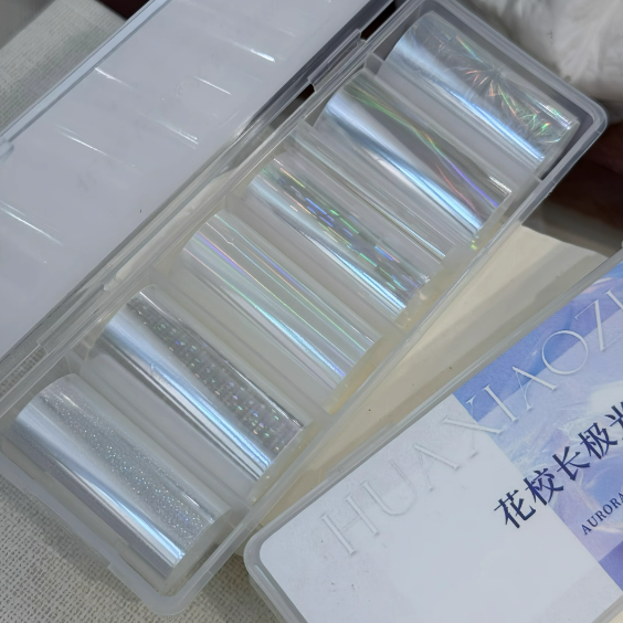 【花校長】極光貝母轉印紙 .七彩極光幻彩夢幻轉印紙-細節圖3