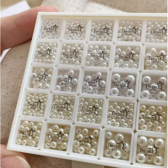 TwinL - 25格美甲飾品3D列印收納盒  . ins風迷你多格整理收納盒-規格圖8