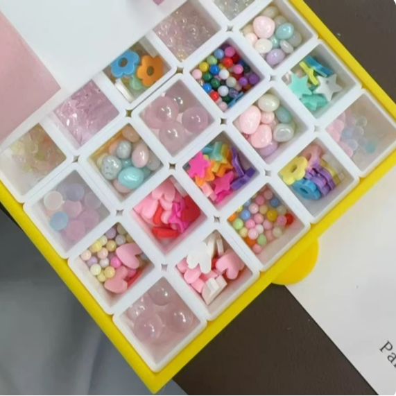 TwinL - 25格美甲飾品3D列印收納盒  . ins風迷你多格整理收納盒-規格圖8