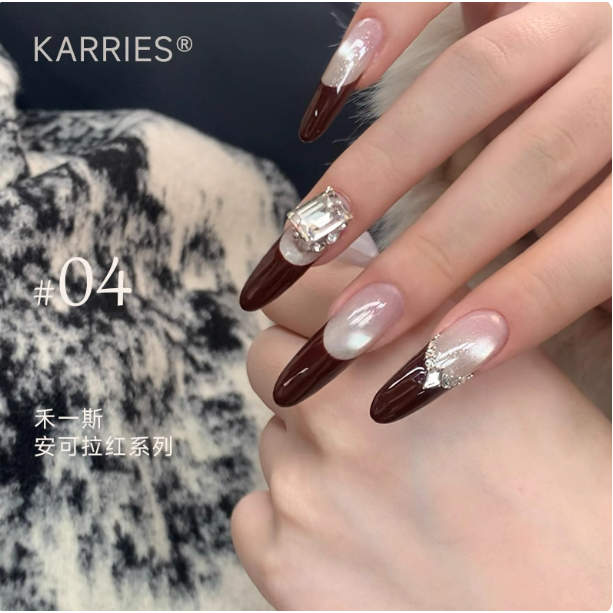 【禾一斯 】 安可拉紅新年款 .秋冬顯白紅色 .酒紅車厘子色系 . 瓶裝甲油膠15ml-規格圖9