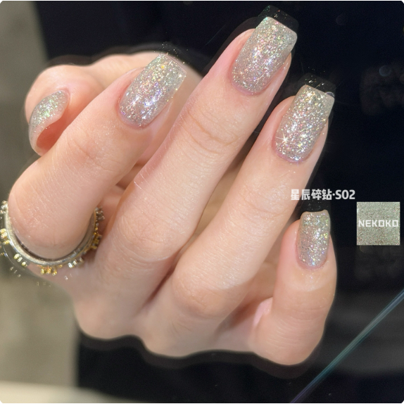 【NEKOKO】星辰碎鑽系列 .彩色高密度 .爆閃歐泊碎鑽膠6ml-規格圖7