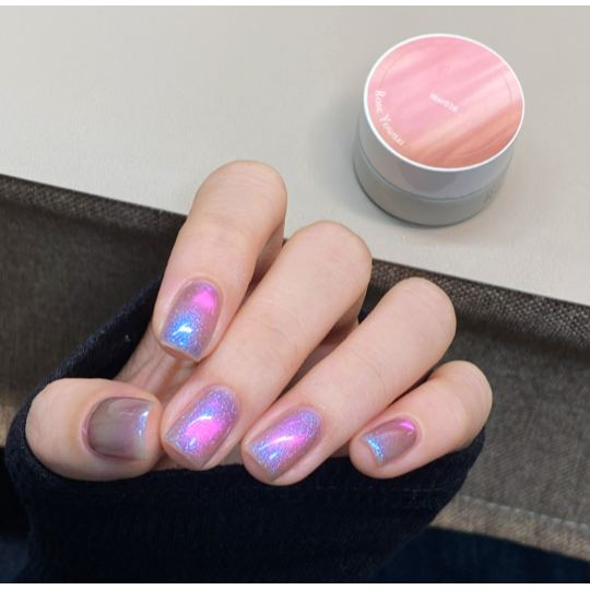 【RoseYounai 】18色star系列 .爆閃歐泊貓眼 .日式罐裝膠-規格圖6