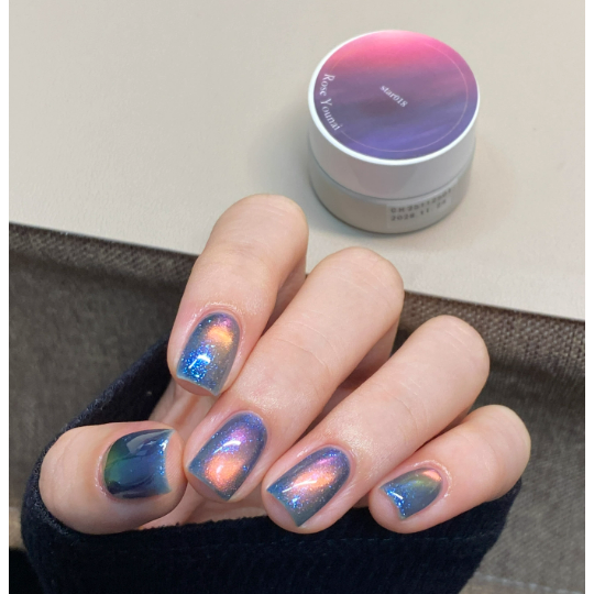 【RoseYounai 】18色star系列 .爆閃歐泊貓眼 .日式罐裝膠-規格圖6