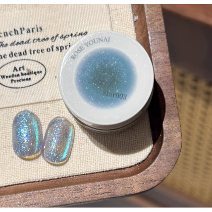 【RoseYounai 】18色star系列 .爆閃歐泊貓眼 .日式罐裝膠-規格圖6