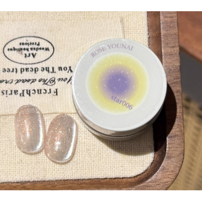 【RoseYounai 】18色star系列 .爆閃歐泊貓眼 .日式罐裝膠-規格圖6