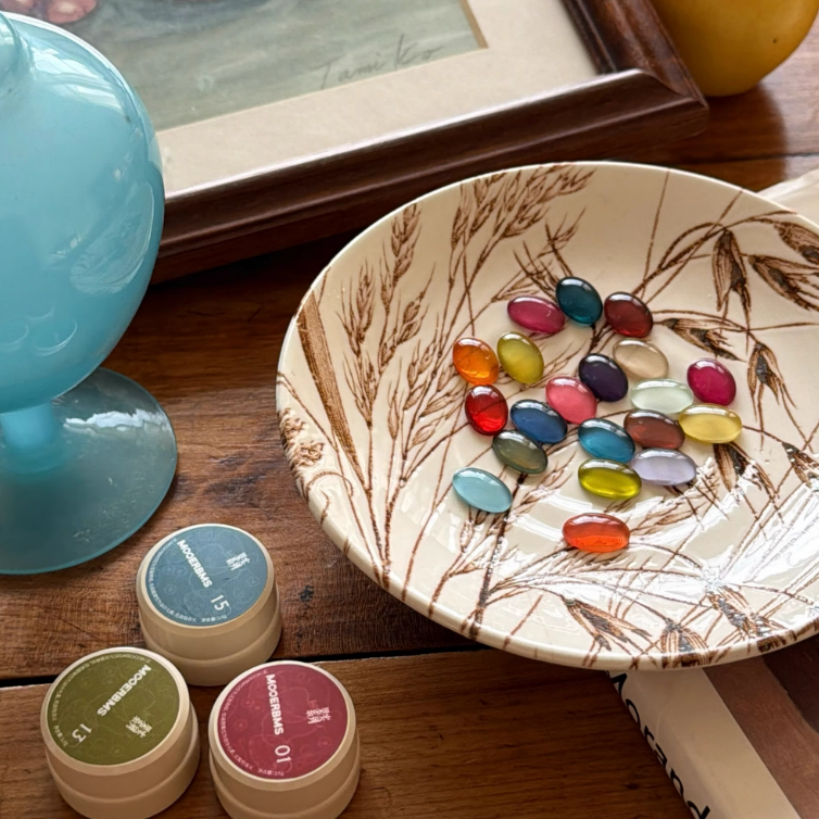 【MOOERBMS 墨爾】果實系列半透色膠 .秋冬新品 .DIY手作工具-細節圖4