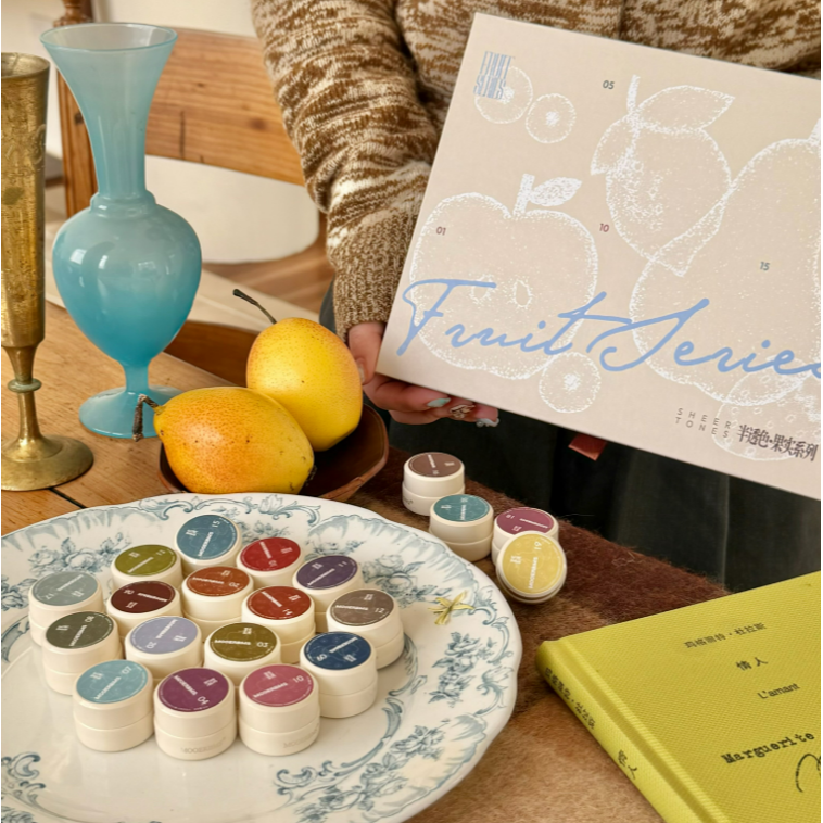 【MOOERBMS 墨爾】果實系列半透色膠 .秋冬新品 .DIY手作工具-細節圖6