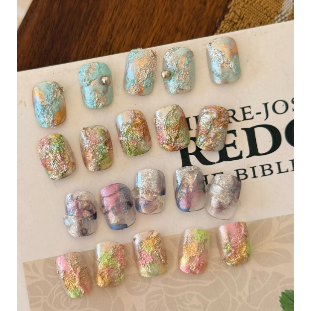 【MOOERBMS 墨爾】光粒幻境系列 .閃鑽暈染液 .碎鑽彩色爆閃-細節圖8