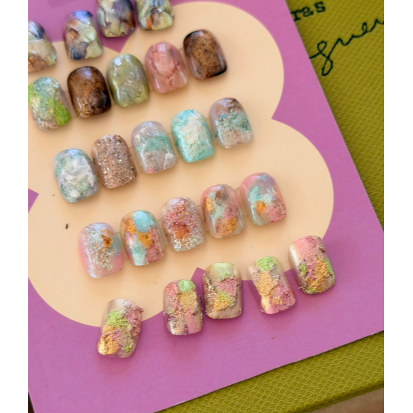 【MOOERBMS 墨爾】光粒幻境系列 .閃鑽暈染液 .碎鑽彩色爆閃-細節圖9