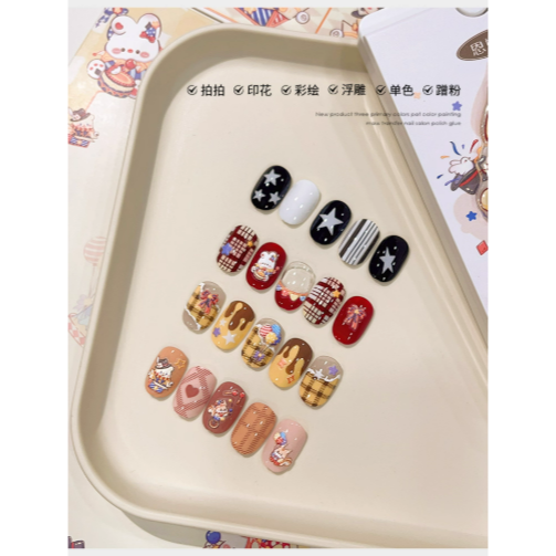 【恩妮詩】狐狸魔術師16宮格拍拍膠 .高飽和 .浮雕彩繪 .漸變腮紅-細節圖8