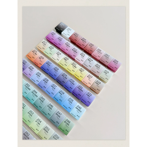 【MC】72色免洗彩繪膠 .高飽和 .畫線 .蹭粉 .漸變拍拍 .鋼板轉印 .印花膠-細節圖5