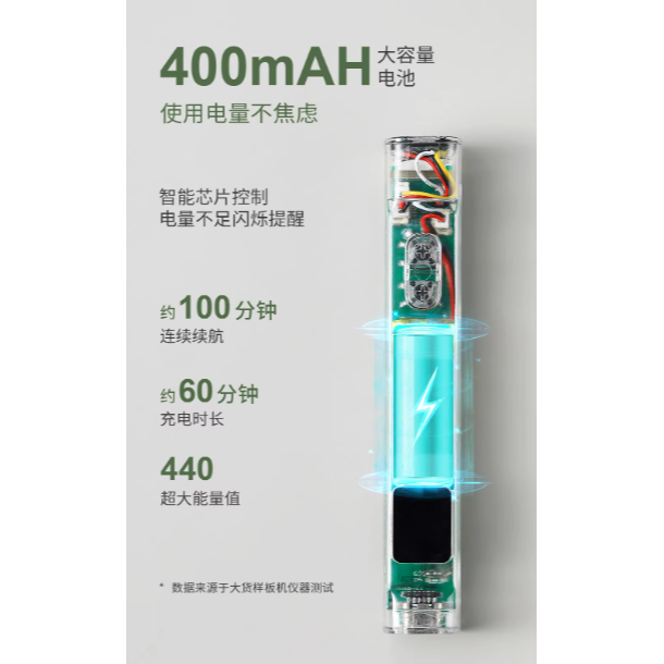 【mrnail】 美甲小型手持一字燈 .自動感應速乾 .遮光罩矽膠轉印迷你便攜-細節圖7
